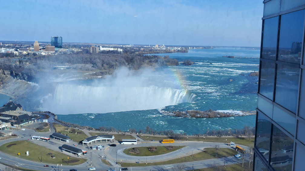 Picture of Niagara Falls from the Marriot On The Falls.